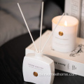 Luksusduftlys og Reed Diffusor Set